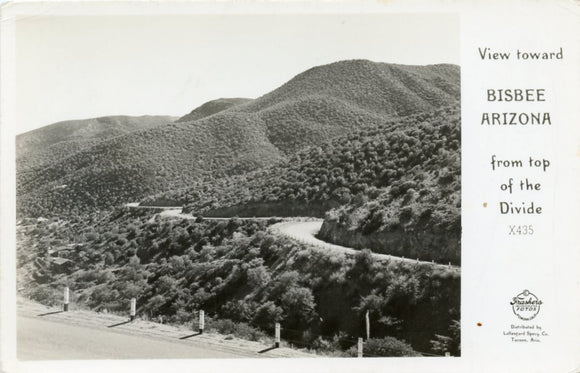 View Toward Brisbee, AZ-Carey's Emporium
