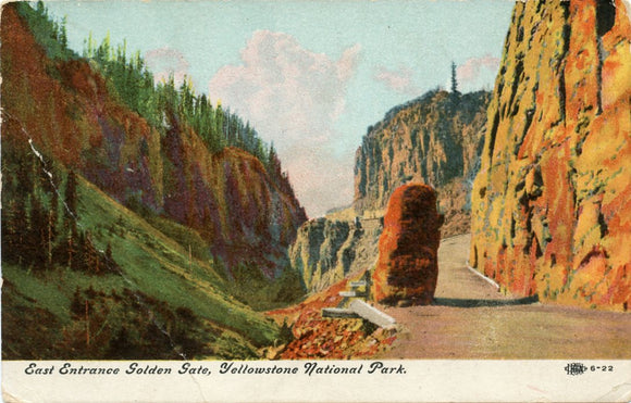 East Entrance Golden Gate, Yellowstone National Park-Carey's Emporium