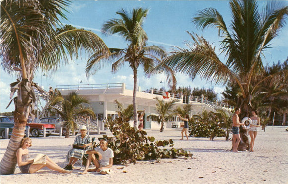 Manatee County Public Beach, Anna Marie Island, FL [Postcard]