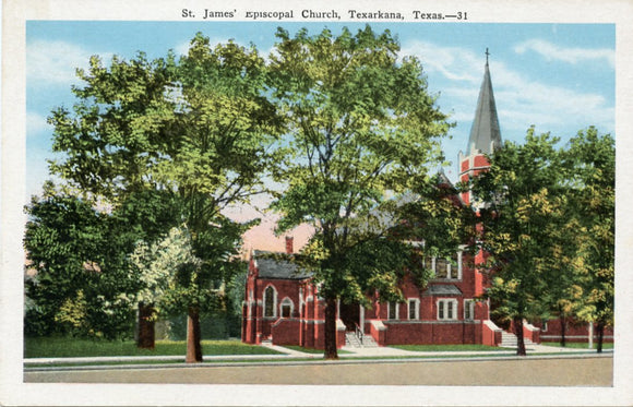 St. James' Episcopal Church, Texarkana, TX [Postcard]