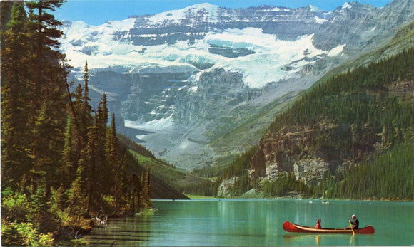 Lake Louise and Victoria Glacier [Postcard]