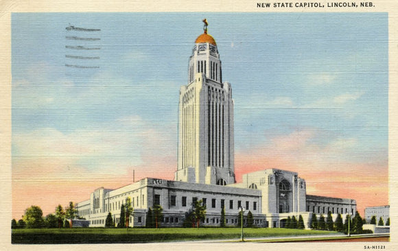 New State Capitol, Lincoln, NE [Postcard]
