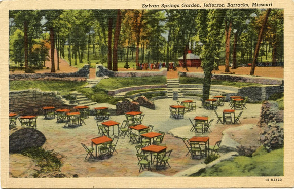 Sylvan Springs Garden, Jefferson Barracks, MO [Postcard]