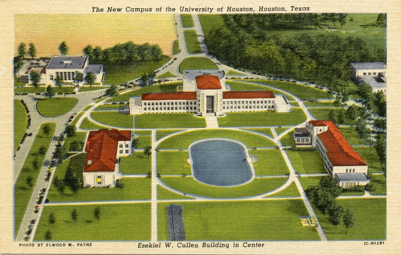 The New Campus of the University of Houston, Houston, TX [Postcard]