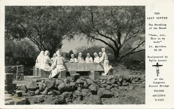 The Last Supper, at the Congress Street Bridge, Tucson, AZ [Postcard]