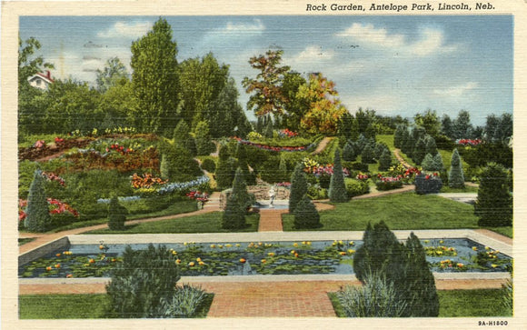 Rock Garden, Antelope Park, Lincoln, NE [Postcard]