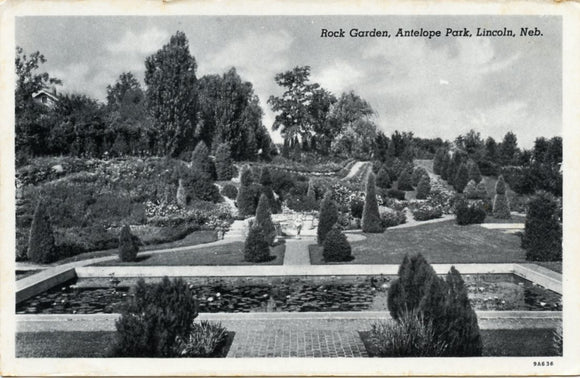 Rock Garden, Antelope Park, Lincoln, NE [Postcard]