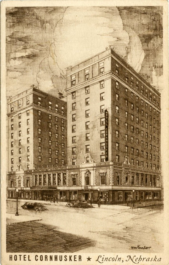 Hotel Cornhusker, Lincoln, NE [Postcard]