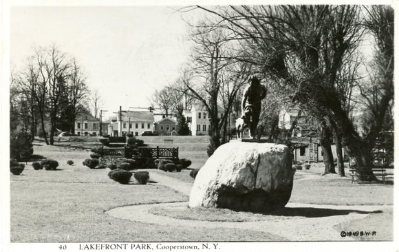 Lakefront Park, Cooperstown, NY [Postcard]