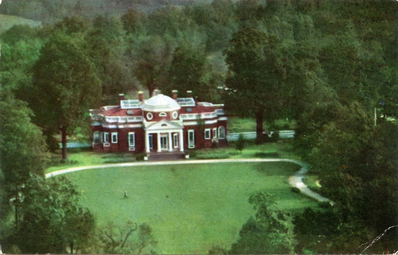 Monticello, Charlottesville, VA [Postcard]