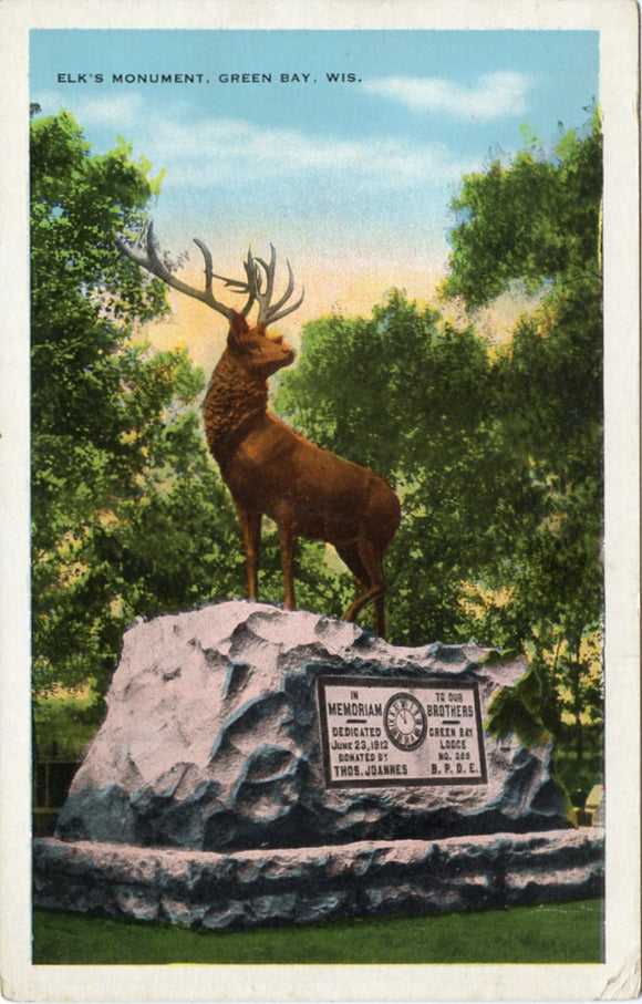 Elk's Monument, Green Bay, WI