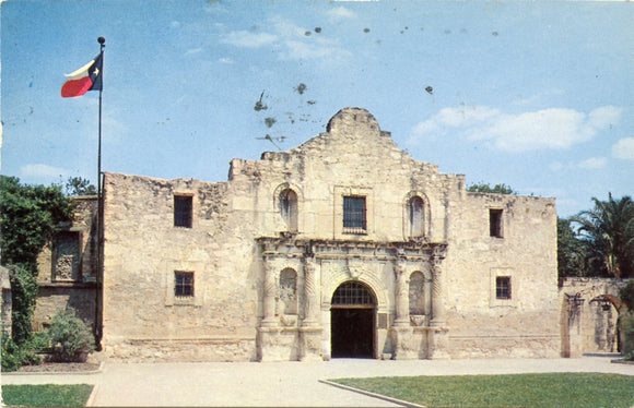 The Alamo, San Antonio, TX [Postcard]