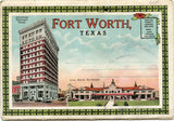 Fort Worth, TX Souvenir Folder [Postcard]