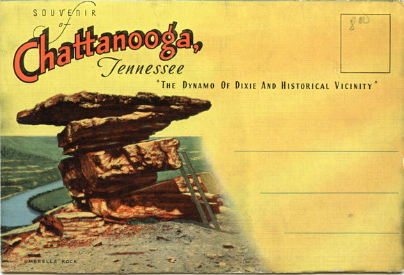 Souvenir Folder of Chattanooga Tennessee [Postcard]