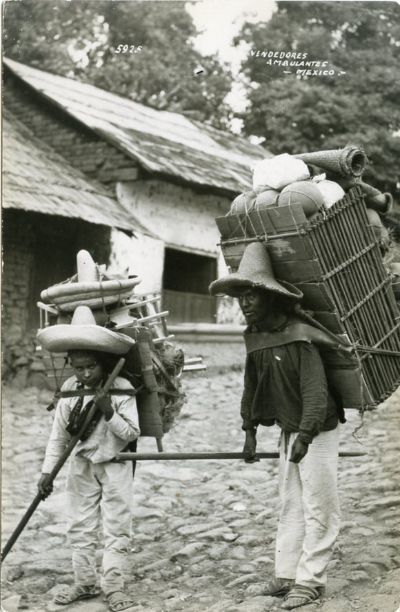 Vendedores Ambulantes, Mexico [Postcard]