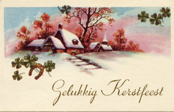Gelukkig Kerstfeest [Postcard]