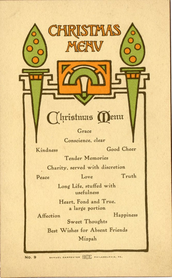 Christmas Menu