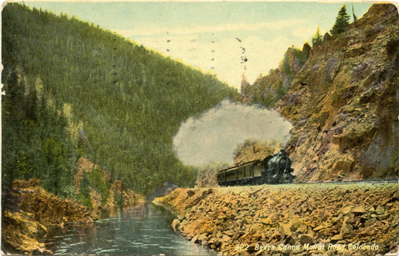 Byers Canon, Moffat Road, CO [Postcard]