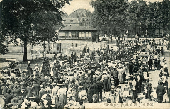Vlissingen Festival, 19 Juni 1907 [Postcard]