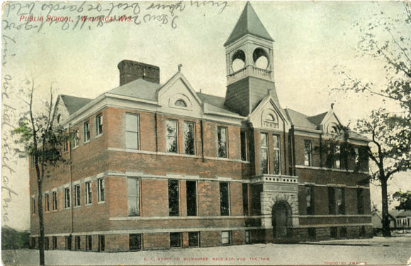 Public School, Waupaca, WI [Postcard]