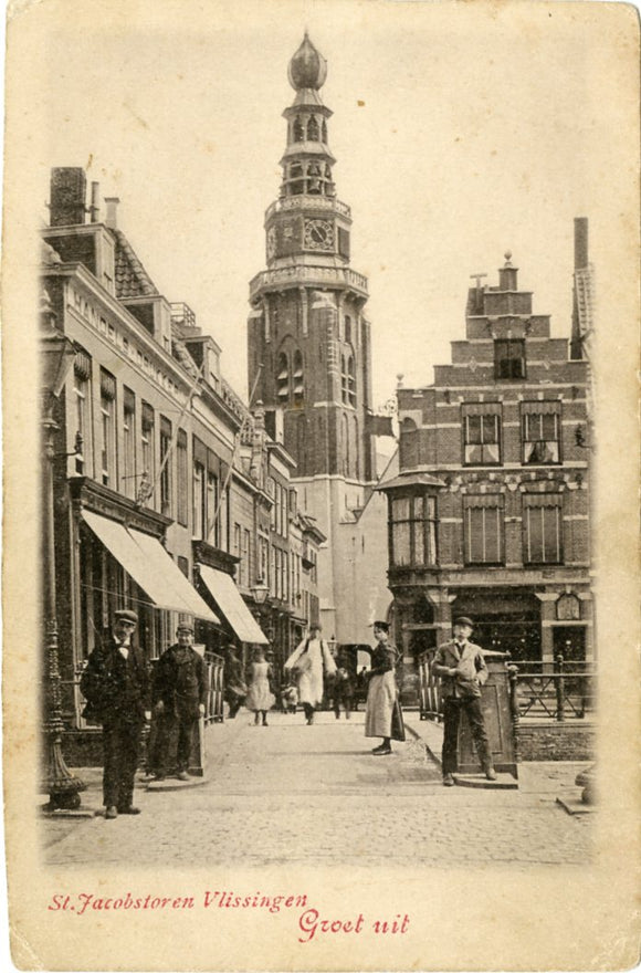 St. Jacobstoren, Vlissingen, Groet uit [Postcard]