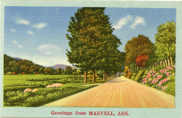 Greetings from Marvell, AR [Postcard]
