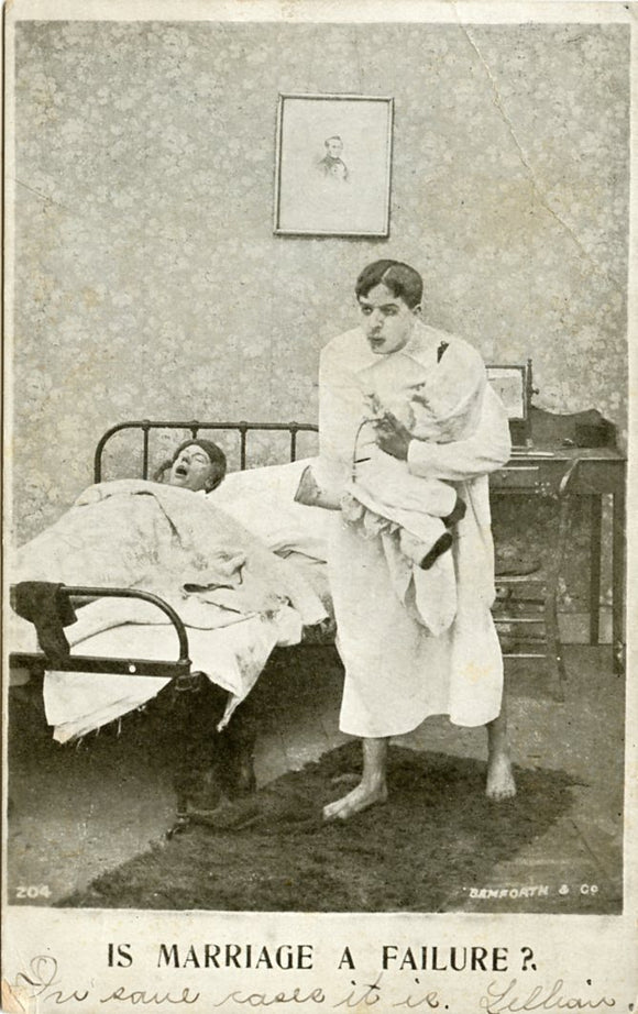 Is Marriage a Failure? [Postcard]