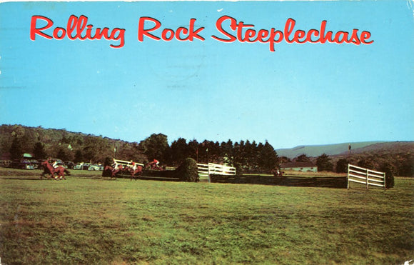 Rolling Rock Steeplechase, Ligonier, PA [Postcard]