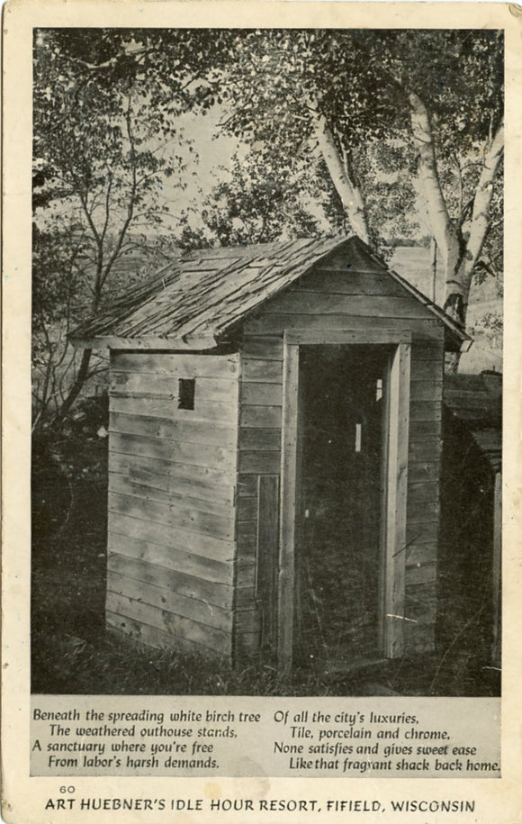 Art Huebner's Idle Hour Resort, Fifield, WI [Postcard]