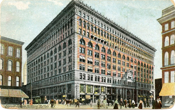 Ellicott Square Building, Buffalo, NY [Postcard]