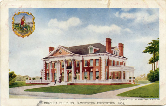 Virginia Building, Jamestown Exposition, 1907 [Postcard]