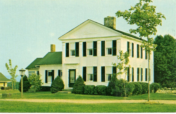 Law House, Geauga County Historical Society, Burton, OH [Postcard]