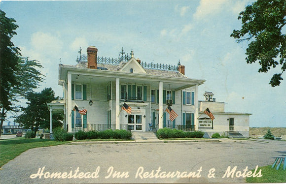 Homestead Inn Restaurant and Motels, Milan, OH [Postcard]