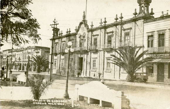 Palacio de Gobierno, Morelia, Mich., Mex. [Postcard]