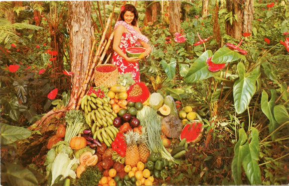 Hawaii's Fruits and Vegetables [Postcard]