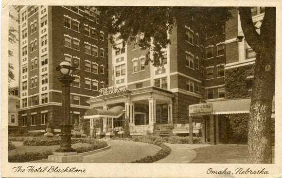 The Hotel Blackstone, Omaha, NE [Postcard]