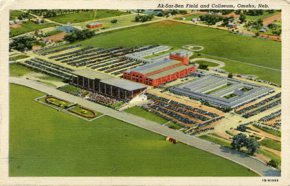 Ak-Sar-Ben Field and Coliseum, Omaha, NE [Postcard]
