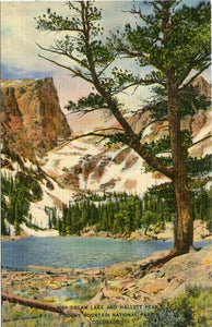 Dream Lake and Hallett Peak, Rocky Mountain National Park, CO