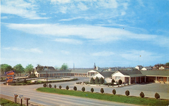 Jeff Davis Motel, U. S. 41 North City Limits, Hopkinsville, KY [Postcard]