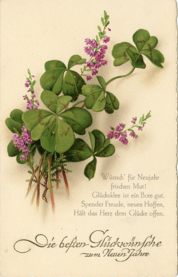 Die Besten Gluckonnsche zum Neuen Jahr [Postcard]