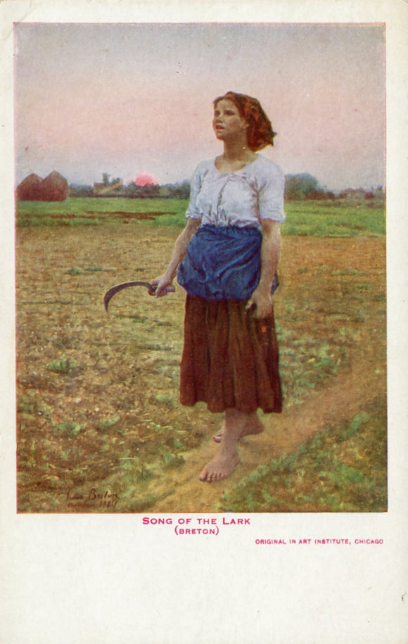Breton, Song of the Lake [Postcard]