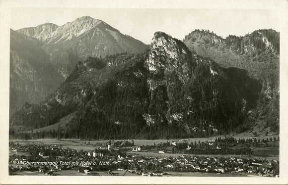 Oberammergau Total mit Kofel u. Nort. [Postcard]