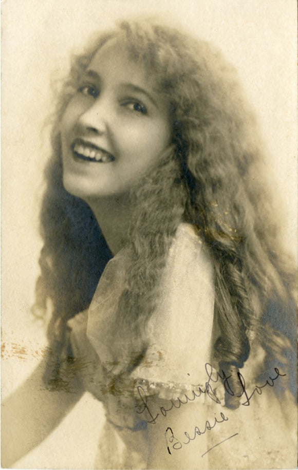 Bessie Love, The Girl with the Eyes that Speak [Postcard]