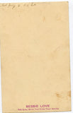 Bessie Love, The Girl with the Eyes that Speak [Postcard]