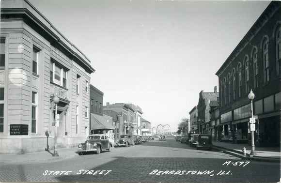 State Street, Beardstown, IL [Postcard]