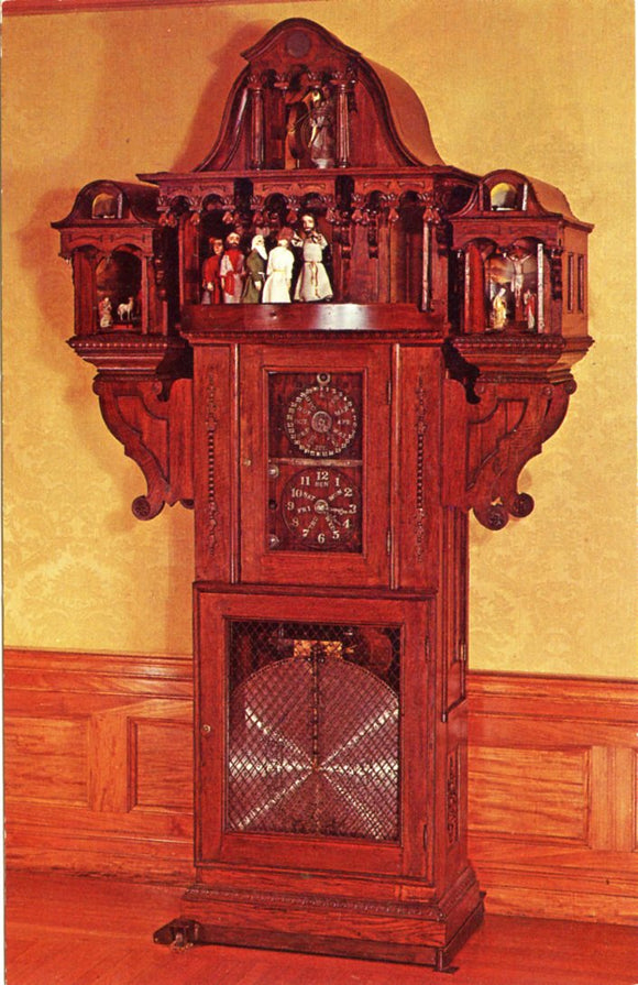 Apostles' Clock, Oshkosh Public Museum, Oshkosh, WI [Postcard]