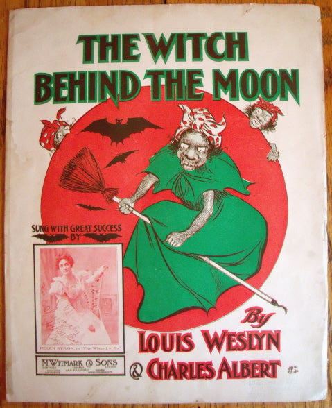 The Witch Behind the Moon, By Louis Weslyn and Charles Albert - Carey's Emporium