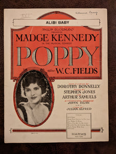 Poppy by Dorothy Donnelly, Stephen Jones, Arthur Samuels, John Egan, Julian Alfred