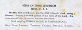 Jesus Entering Jerusalem - Carey's Emporium
