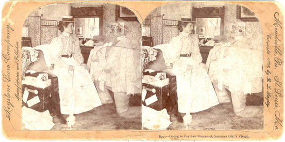 Going to the Seashore, A Summer Girl's Vision - Carey's Emporium